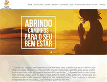 Tablet Screenshot of aemclinica.com.br